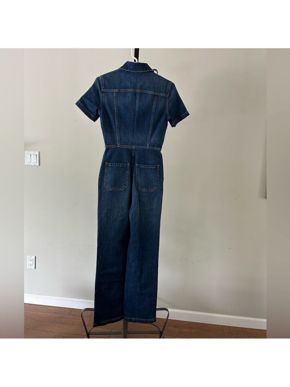 Aritzia Denim Forum The Francoise Jumpsuit, Size XSmall. - Picture 2 of 11